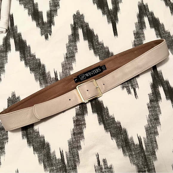 JJ Winters Leather Belt - Picture 1 of 1